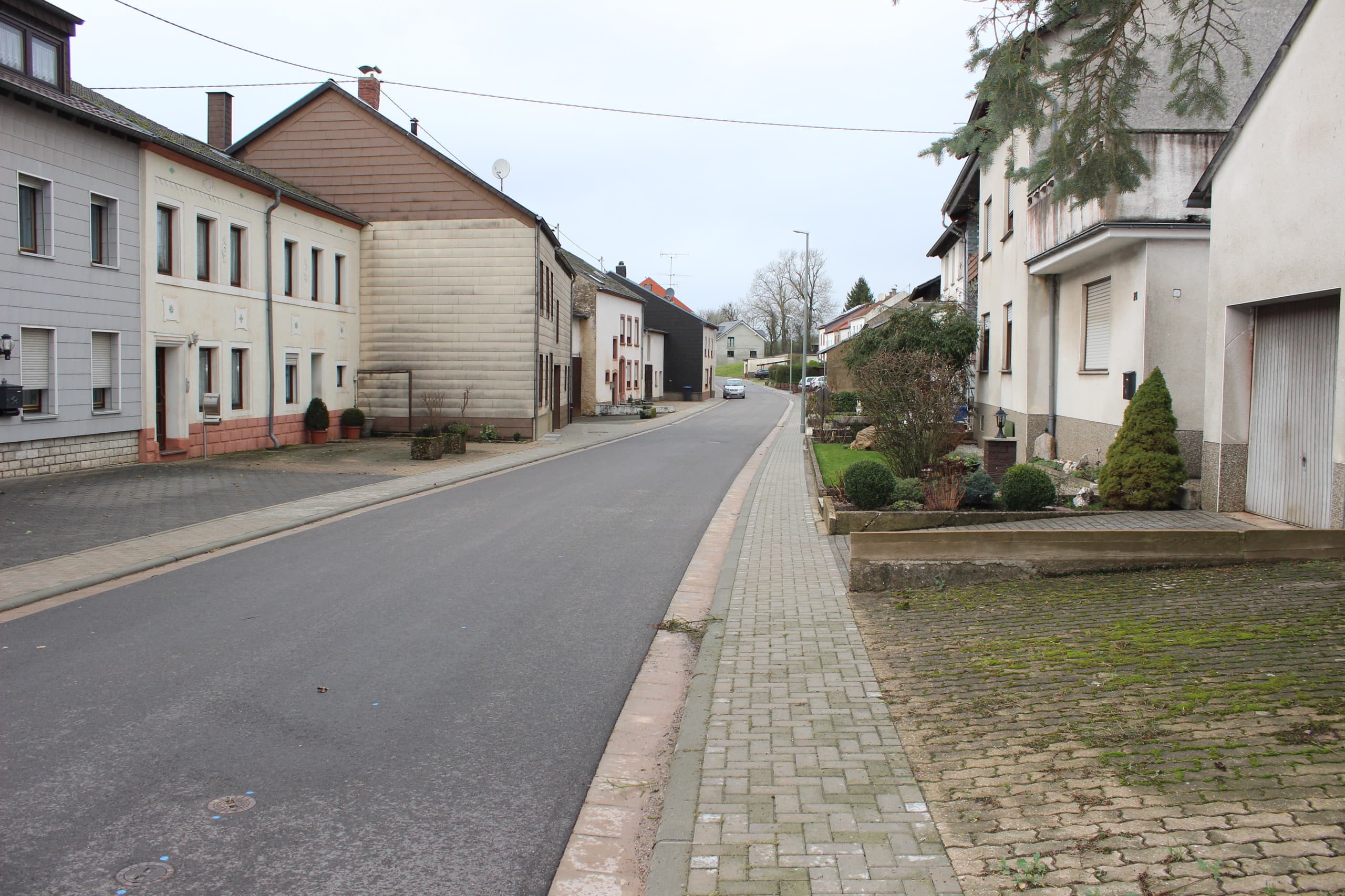 Sanierung der Ortsdurchfahrt im Mettlacher Ortsteil Faha, Saarland – Projektbild 2