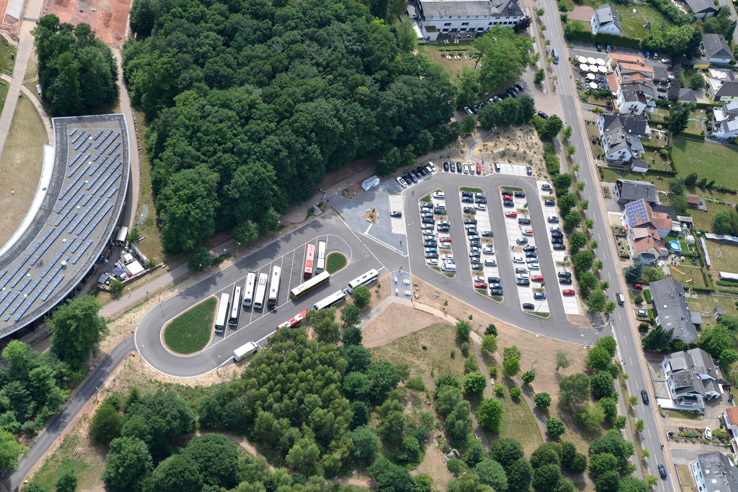 Neubau Besucherparkplatz Saarschleife Cloef, Orscholz, Saarland – Projektbild 1