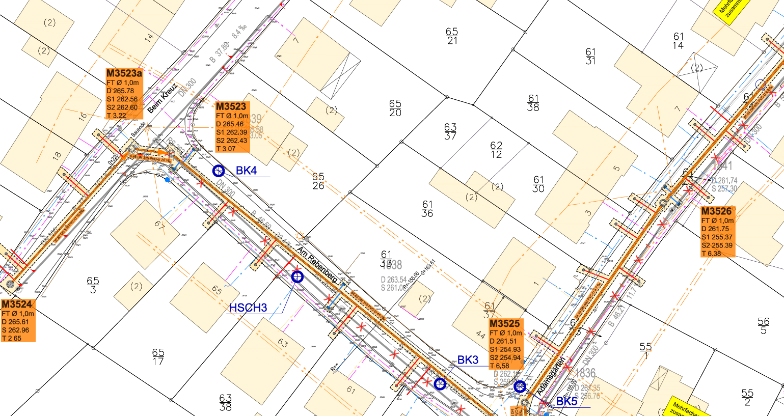 Neubau Kanalisation und Straßenausbau „Am Rebenberg“, Püttlingen, Saarland – Projektbild 2