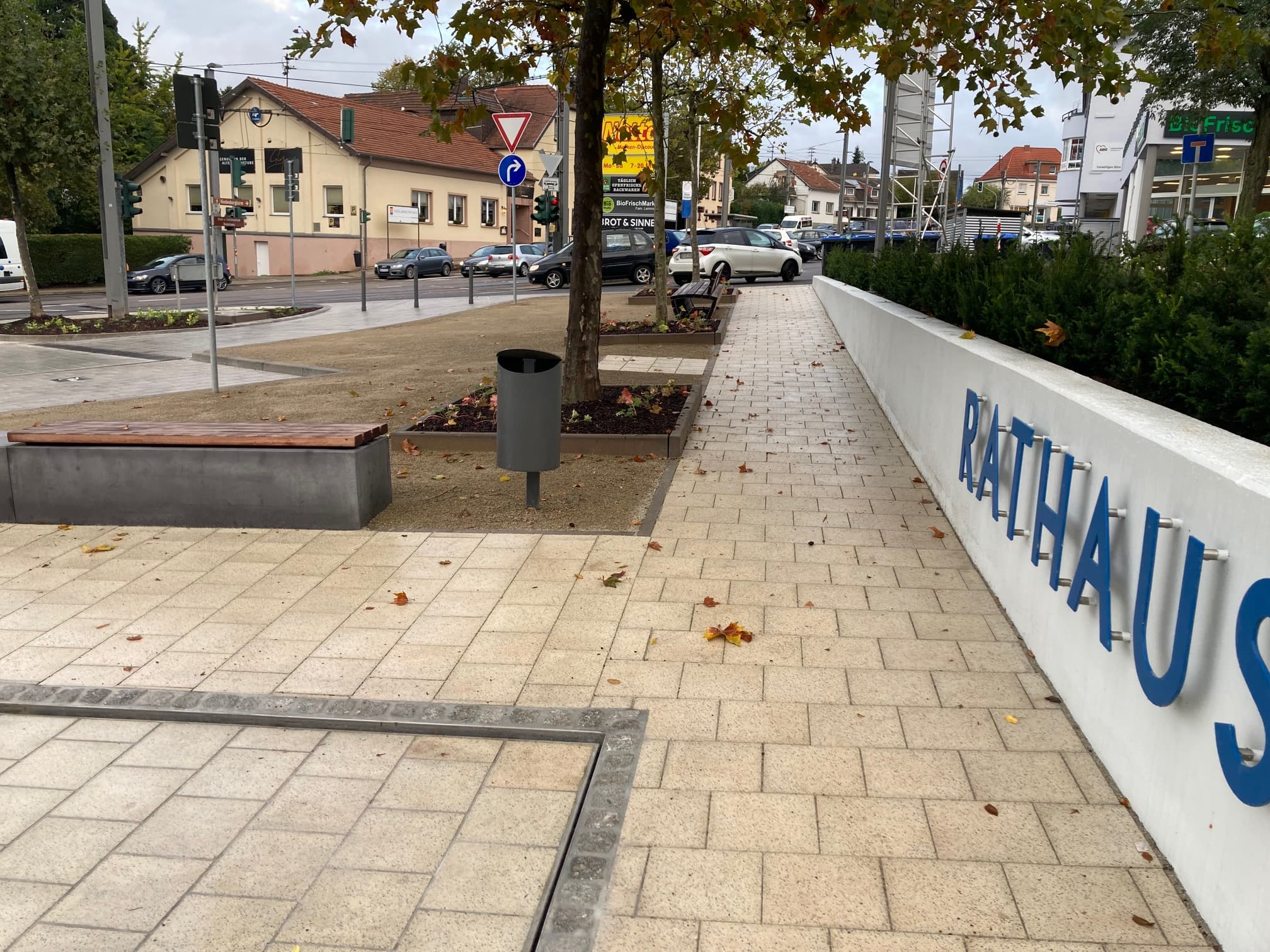 Neugestaltung Rathausvorplatz, Riegelsberg – Projektbild 1