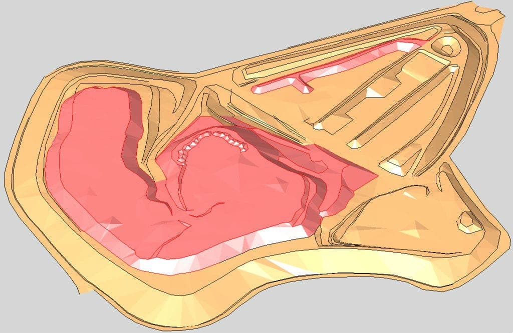 Planung endgültige Geometrie und Oberflächenabdichtung der Zentraldeponie Ormesheim, Saarland – Projektbild 2