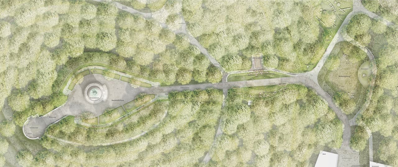 Wettbewerb Areal am Hermannsdenkmal, Detmold – Projektbild 2